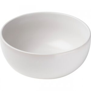 Miska ceramiczna TEHRAN - z logo z własnym nadrukiem, kolor biały