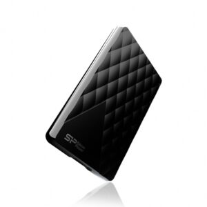 Przenośny dysk USB 3.0 Diamond D06 1TB Silicon Power - z logo z własnym nadrukiem, kolor czarny