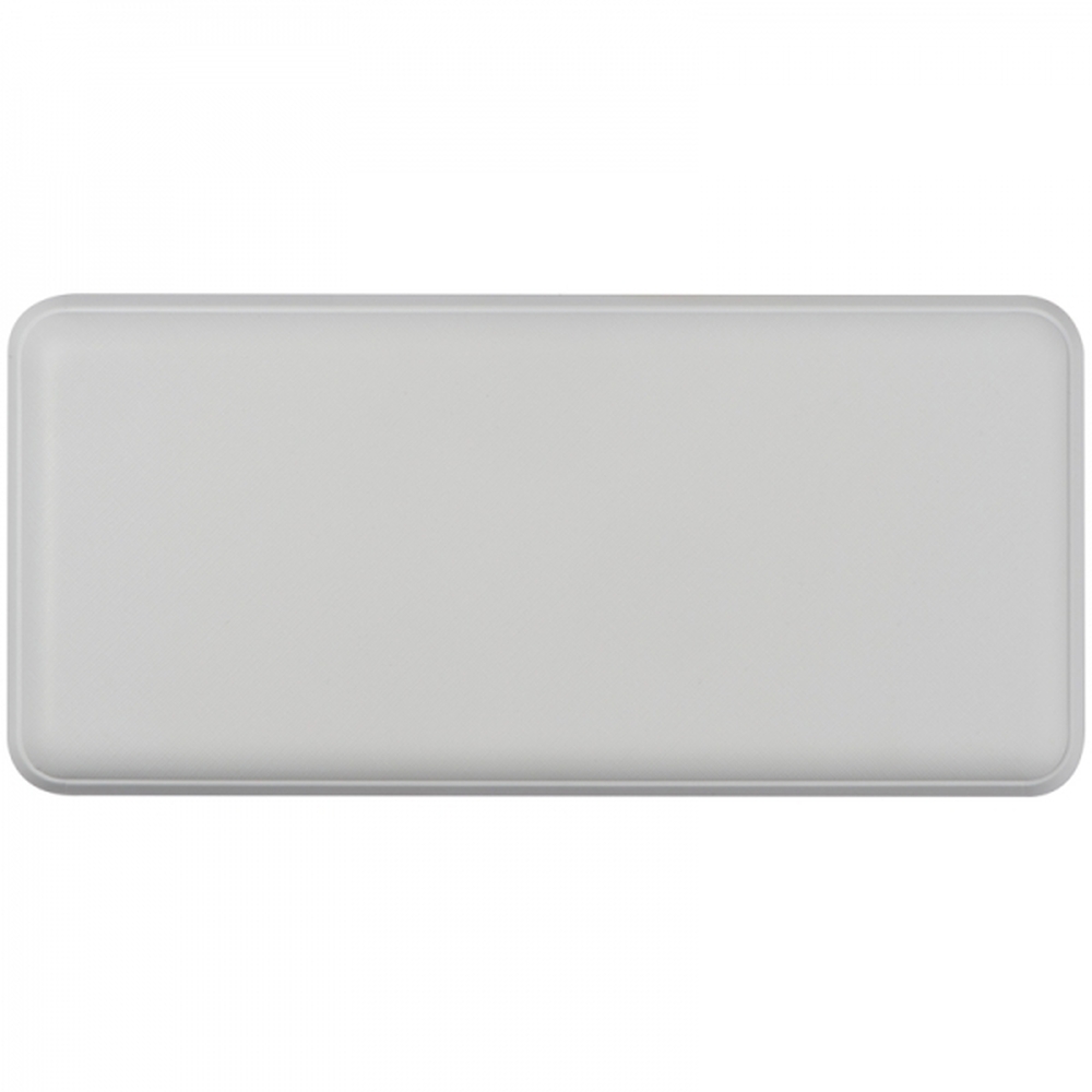 Power bank 20000 mAh CRACOW - z logo z własnym nadrukiem, kolor biały