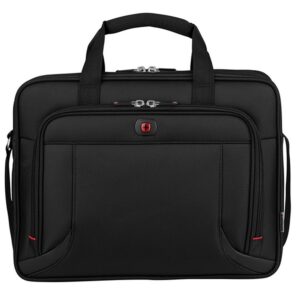 Torba na laptopa Wenger Prospectus 16'' - z logo z własnym nadrukiem, kolor czarny