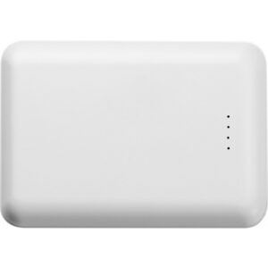 Power bank 10000 mAh KILIS - z logo z własnym nadrukiem, kolor biały