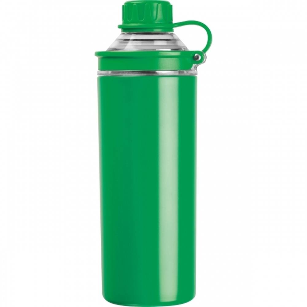 Butelka termiczna MONZA 500 ml - z logo z własnym nadrukiem, kolor zielony