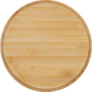 Ładowarka indukcyjna MONS - z logo z własnym nadrukiem, kolor beżowy