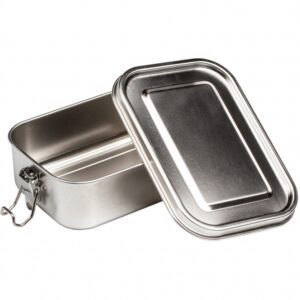 Lunch box 700 ml SINT-TRUIDEN - z logo z własnym nadrukiem, kolor szary