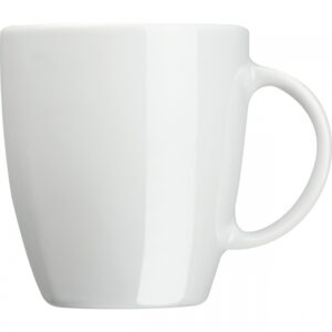 Kubek porcelanowy OTTAWA 300 ml - z logo z własnym nadrukiem, kolor biały