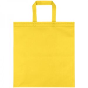 Torba non woven 70 g/m2 NIVALA - z logo z własnym nadrukiem, kolor żółty