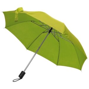 Parasol manualny Ø81 cm LILLE - z logo z własnym nadrukiem, kolor jasnozielony