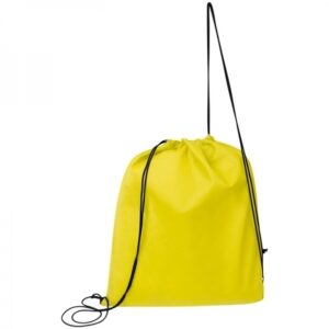 Worek sportowy non woven SEOUL - z logo z własnym nadrukiem, kolor żółty