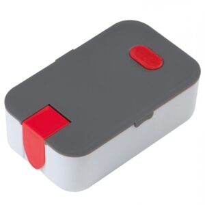 Lunch box 850 ml GOYA - z logo z własnym nadrukiem, kolor czerwony