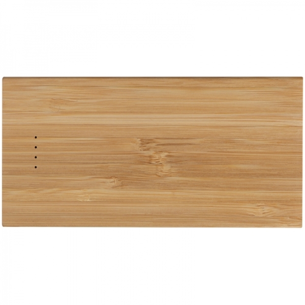 Power bank 8000 mAh KATOWICE - z logo z własnym nadrukiem, kolor beżowy