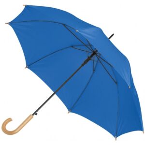 Parasol automatyczny Ø105 cm STOCKPORT - z logo z własnym nadrukiem, kolor niebieski