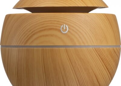 Nawilżacz powietrza NUCIA - z logo z własnym nadrukiem, kolor brązowy