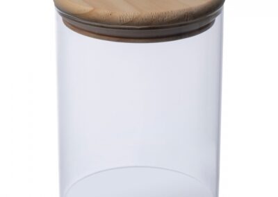 Pojemnik na żywność 700 ml OSAKA - z logo z własnym nadrukiem, kolor przeźroczysty