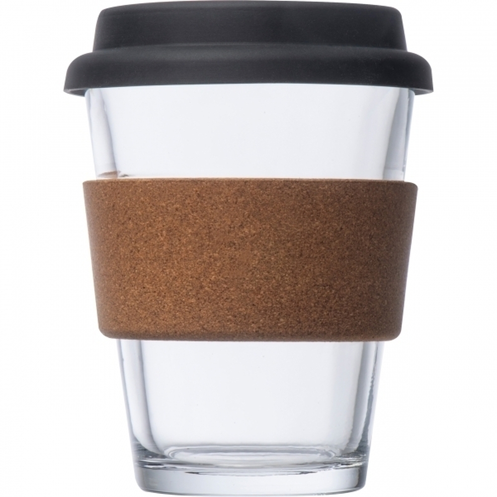 Kubek szklany WROCŁAW 350 ml - z logo z własnym nadrukiem, kolor przeźroczysty