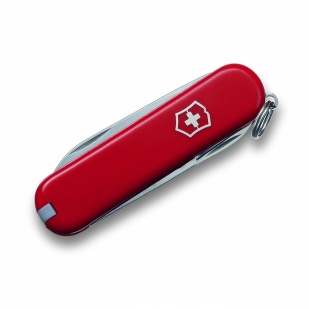 Scyzoryk Ranger Victorinox - z logo z własnym nadrukiem, kolor czerwony