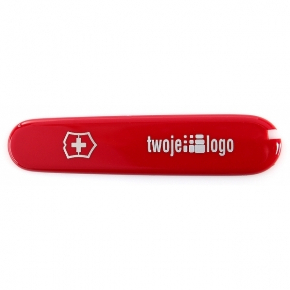 Scyzoryk Ranger Victorinox - z logo z własnym nadrukiem, kolor czerwony