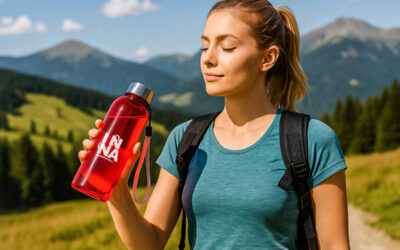 Butelki i bidony z nadrukiem – skuteczna reklama na co dzień