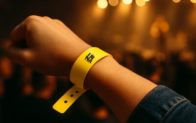 Smycze i opaski na rękę z nadrukiem – widoczna reklama na każdym evencie