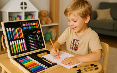 Kredki i zakreślacze z nadrukiem – praktyczne materiały biurowe i dla dzieci