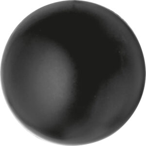 Piłeczka antystresowa KARABUK - z logo z własnym nadrukiem, kolor czarny