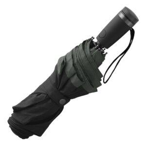 Parasol Gear Black z własnym nadrukiem, kolor Szary