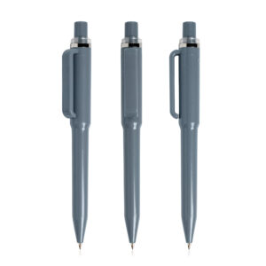 Długopis z recyklingowanego ABS / Penley z własnym nadrukiem, kolor Ciemnoszary