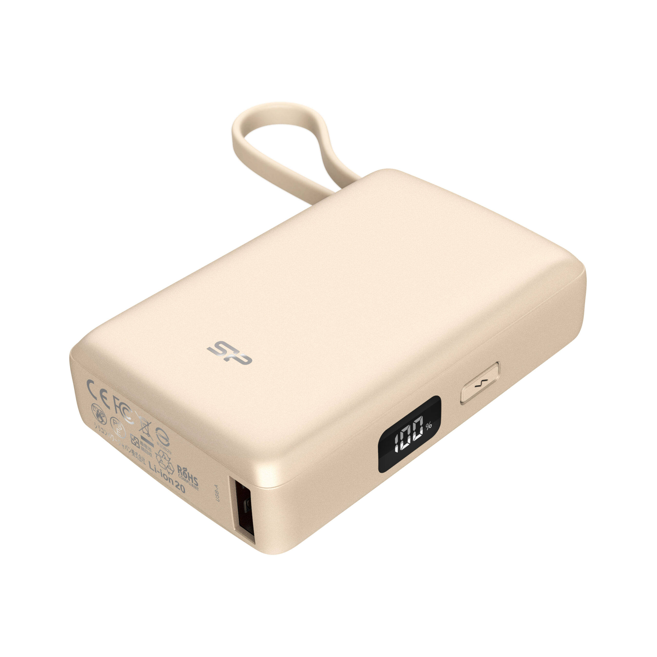 Power bank 10000 mAh CP10 Silicon Power - z logo z własnym nadrukiem