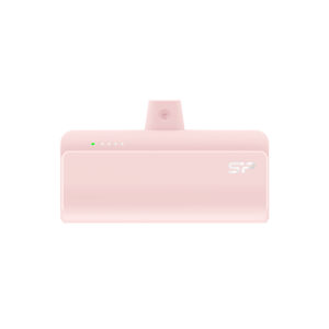 Power bank QD50 5000 mAh Silicon Power - z logo z własnym nadrukiem, kolor różowy