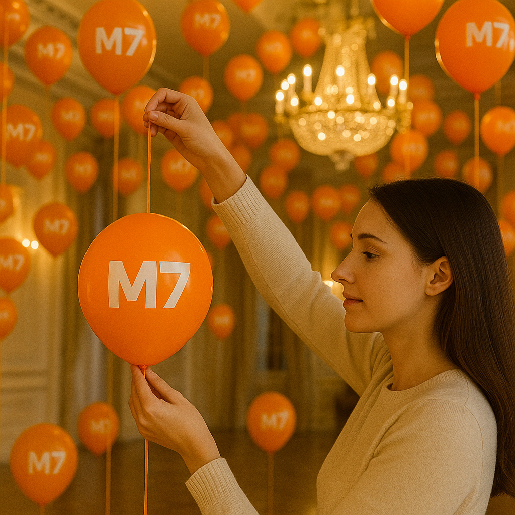 Balony z nadrukiem logo z własnym nadrukiem