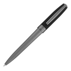Długopis Essential Active Black z własnym nadrukiem, kolor Czarny