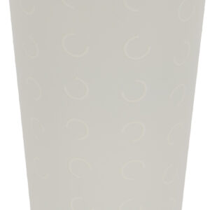 Kubek termiczny z recyklingu PONTA GROSSA MoLu 450 ml - z logo z własnym nadrukiem, kolor biały