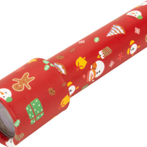 Kalejdoskop świąteczny NORTH POLE - z logo z własnym nadrukiem, kolor wielokolorowy