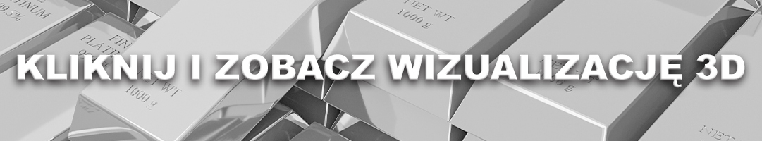 Wizualizacja druku ze srebrzeniem 3d