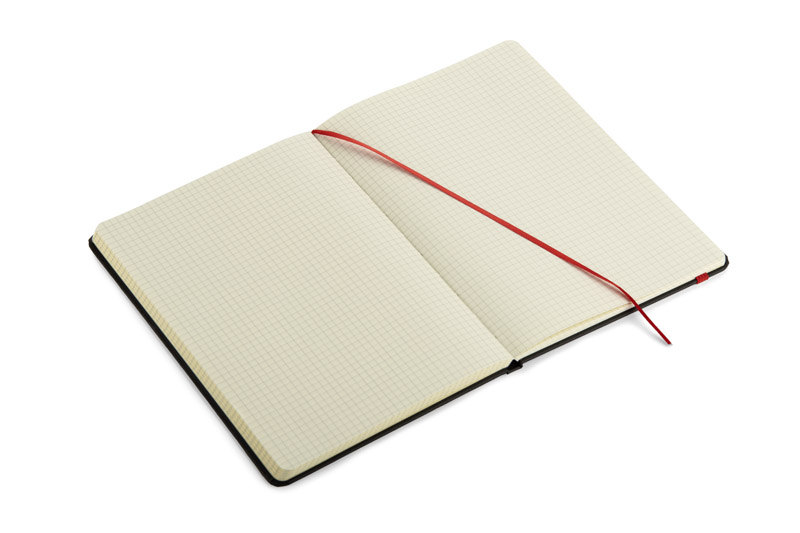Notes KORYO A5 z własnym nadrukiem, kolor czerwony