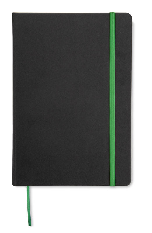 Notes KORYO A5 z własnym nadrukiem, kolor zielony