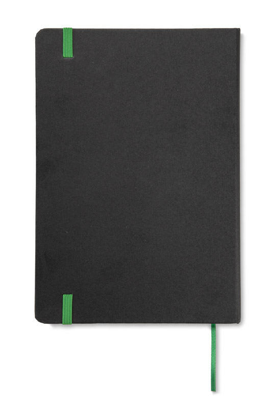 Notes KORYO A5 z własnym nadrukiem, kolor zielony