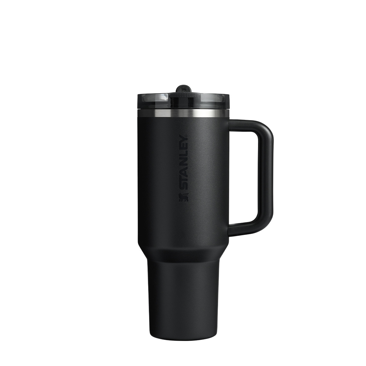 Kubek Stanley Quencher ProTour Flip Straw 0,89l z własnym nadrukiem, kolor Black 2.0
