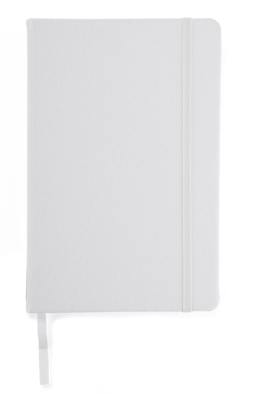 Notes LAPRE A5 z własnym nadrukiem, kolor biały