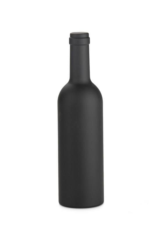 Zestaw do wina SOMMELIER z własnym nadrukiem, kolor czarny
