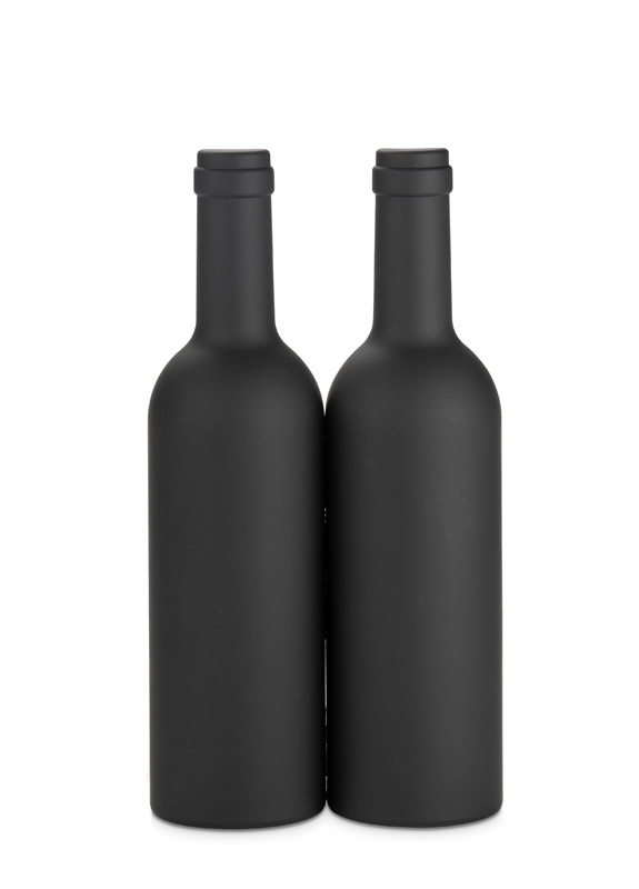 Zestaw do wina SOMMELIER z własnym nadrukiem, kolor czarny