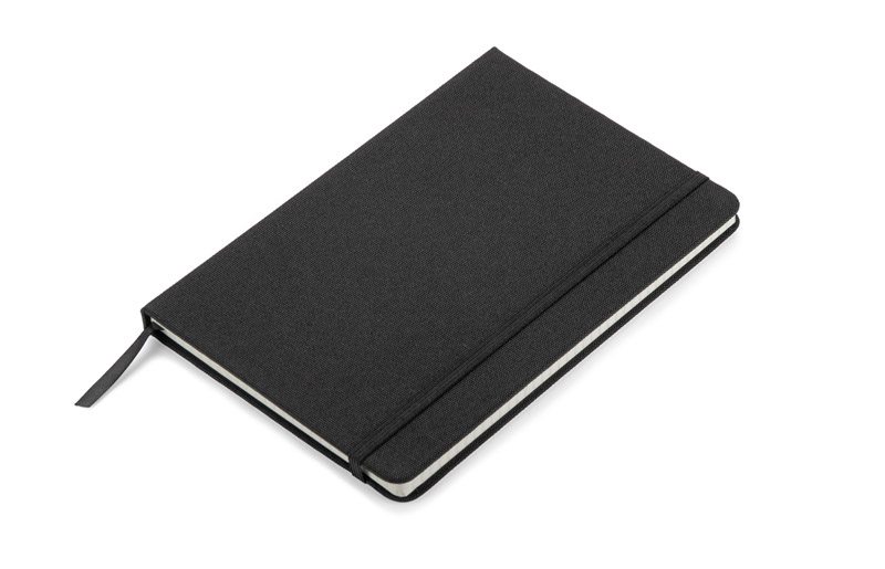 Notes LAPRE A5 z własnym nadrukiem, kolor czarny