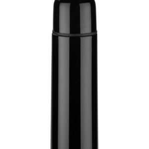 Termos VARMO 500 ml z własnym nadrukiem, kolor czarny