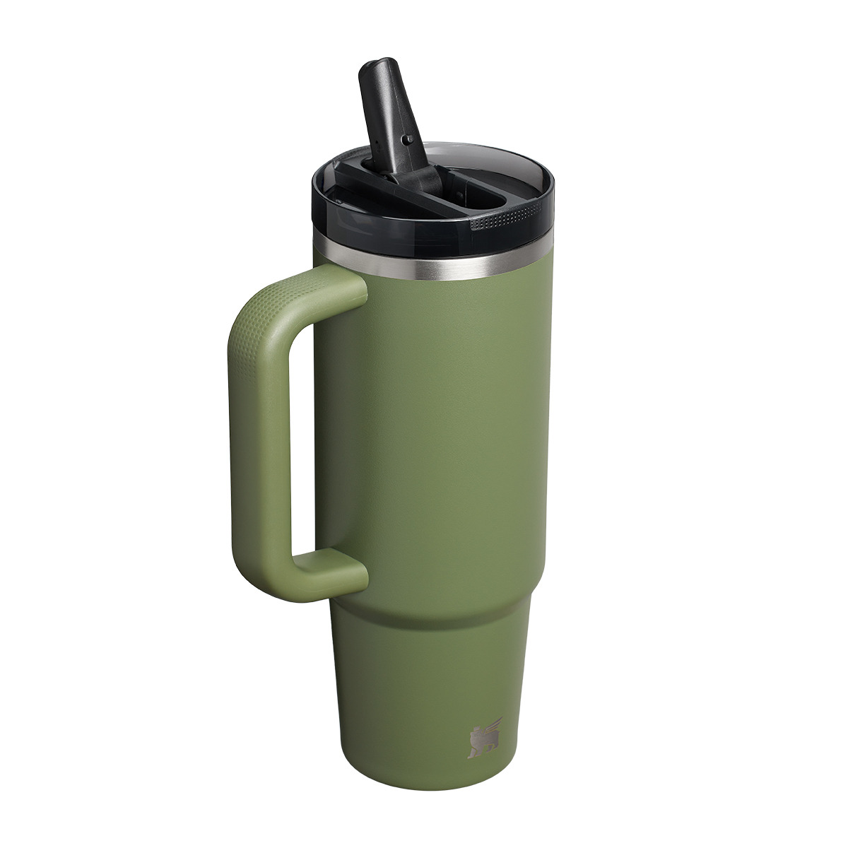 Kubek Stanley Quencher ProTour Flip Straw 0,89l z własnym nadrukiem, kolor Dried Pine