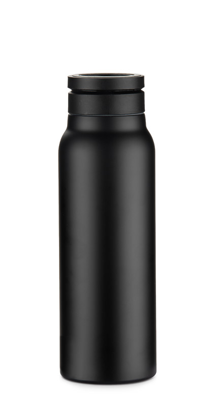 Butelka termiczna z uchwytem magnetycznym MAGHOLD 700 ml z własnym nadrukiem, kolor czarny