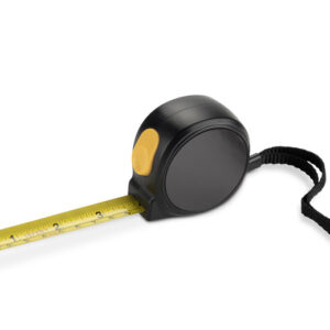 Miara GRIPIN 5 m z własnym nadrukiem, kolor czarny