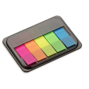 Zestaw karteczek PLIX z własnym nadrukiem, kolor czarny