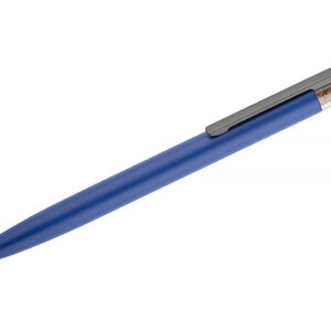 Długopis KORIN z własnym nadrukiem, kolor granatowy