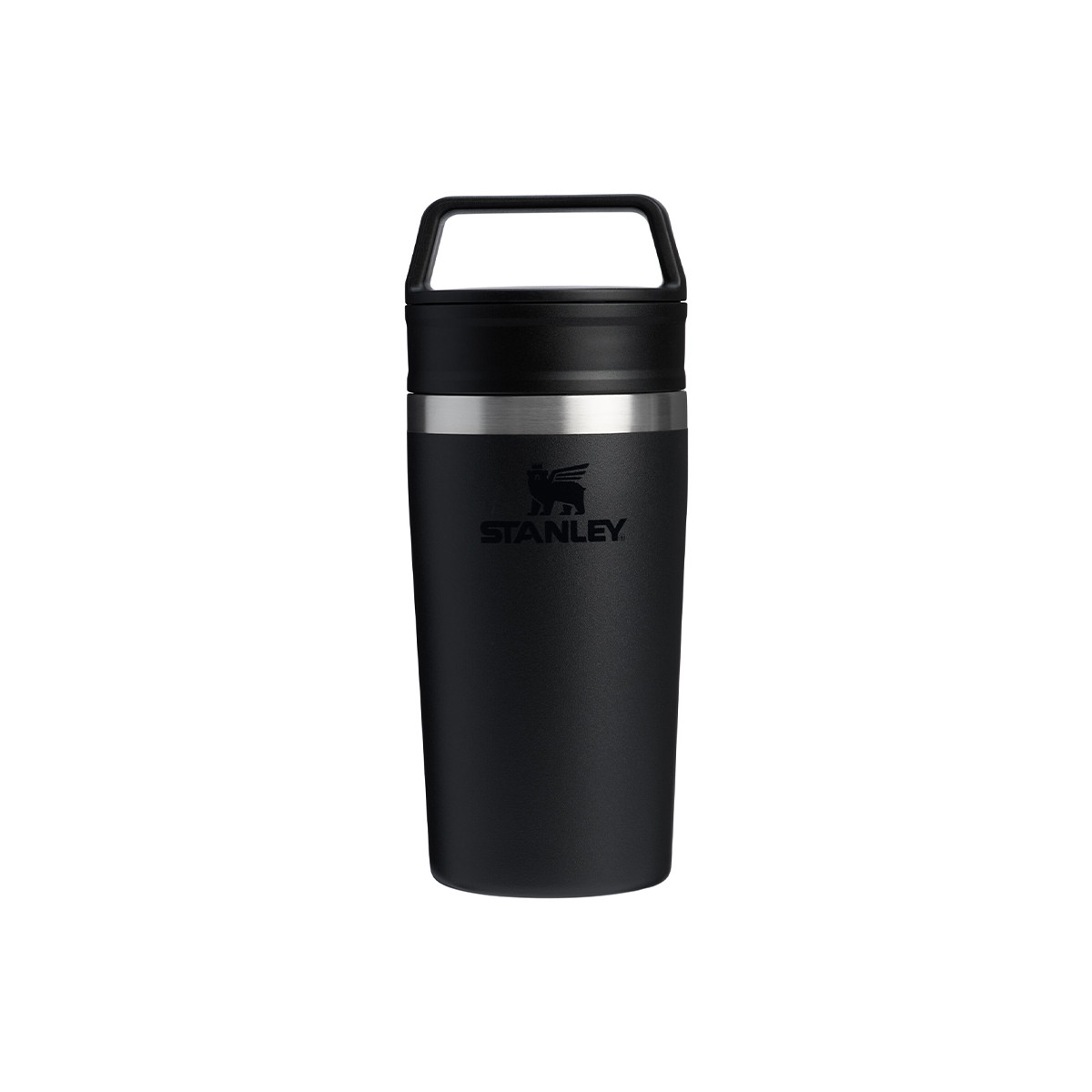 Kubek termiczny Stanley Cafe TO-GO 0,35L z własnym nadrukiem, kolor Black 2.0