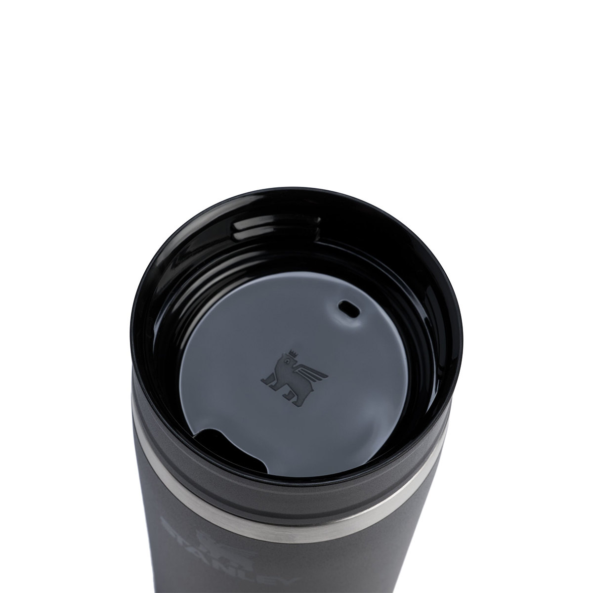 Kubek termiczny Stanley Cafe TO-GO 0,35L z własnym nadrukiem, kolor Black 2.0