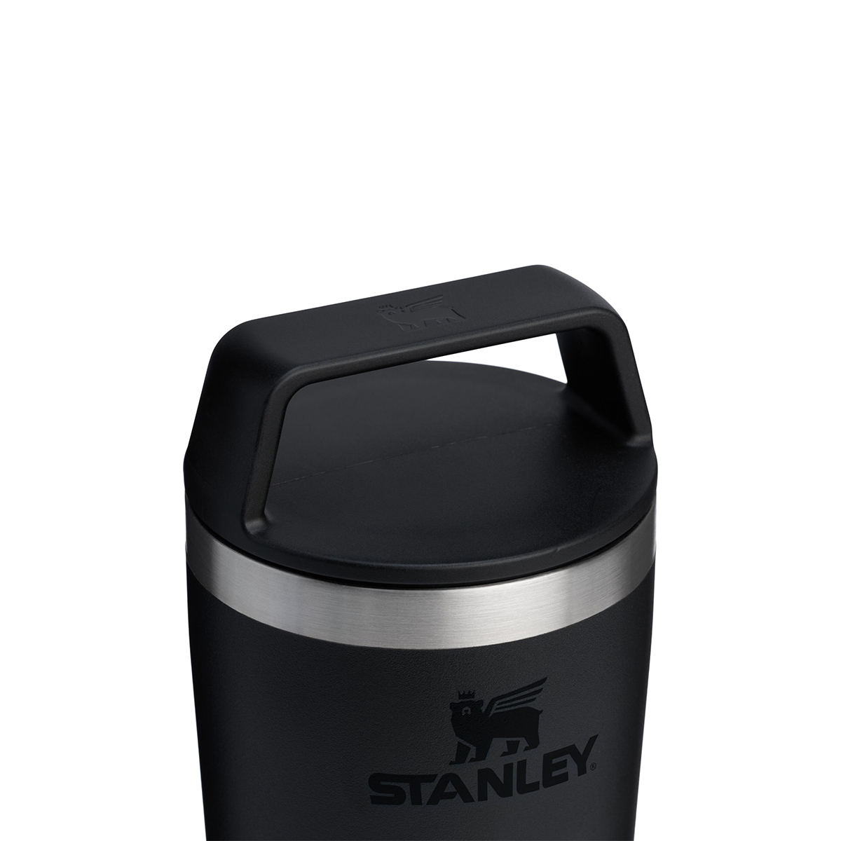 Kubek termiczny Stanley Cafe TO-GO 0,35L z własnym nadrukiem, kolor Black 2.0